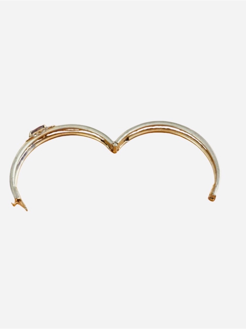 ANTIQUE➕Edwardian Victorian Child Filigree Bangle Bracelet - Picture 4 of 5